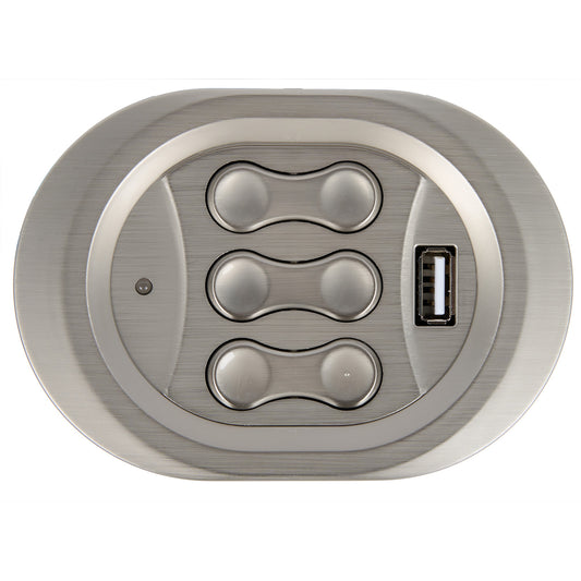 KDH166A-003 6-Button 8-Pin Switch for Power Recliner or Lift Chair with USB