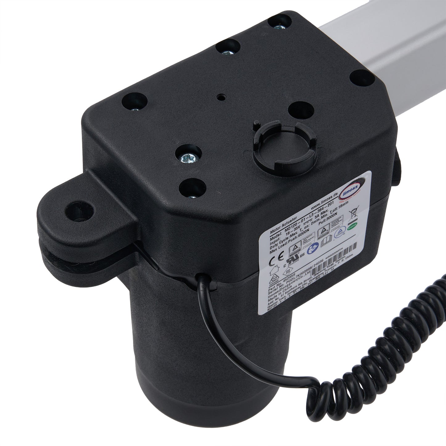 Limoss 452959 MD120-01-L3-384-201 Linear Actuator for Recliner/Lift Chair