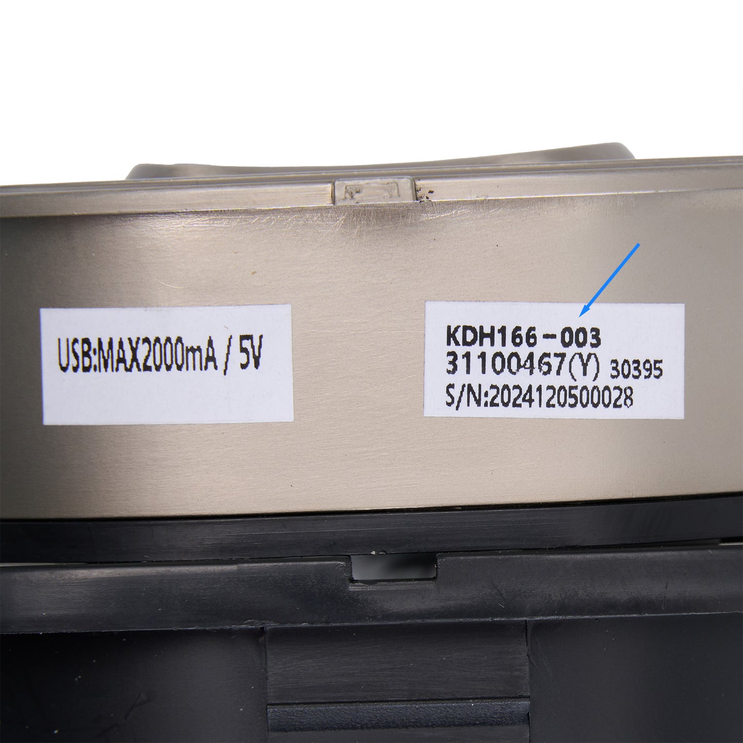 KDH166-003 4-Button Switch for Recliner Lift Chair with USB & Dual 5-pin Plugs