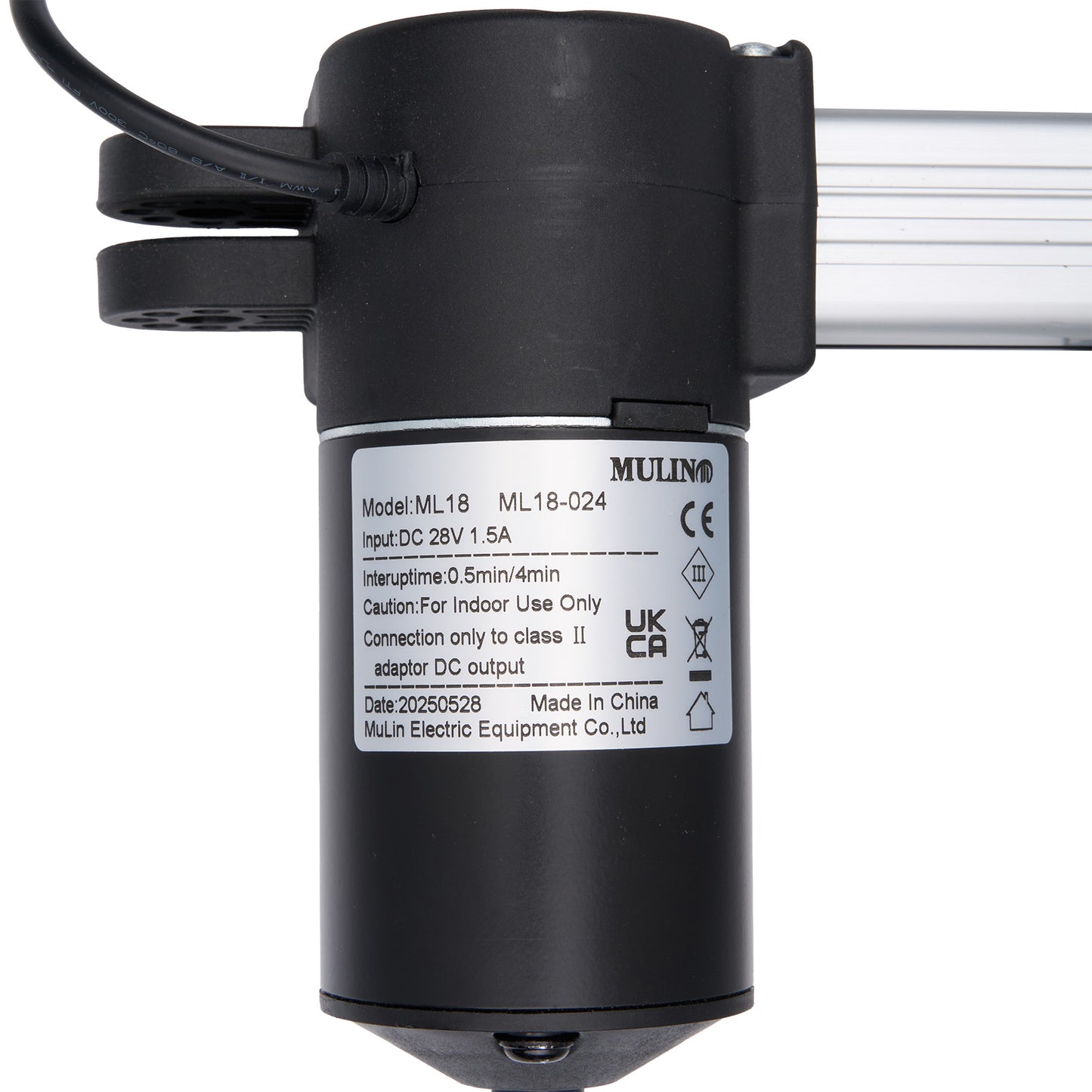 MULIN ML18-024 Linear Actuator for Recliner/Lift Chair