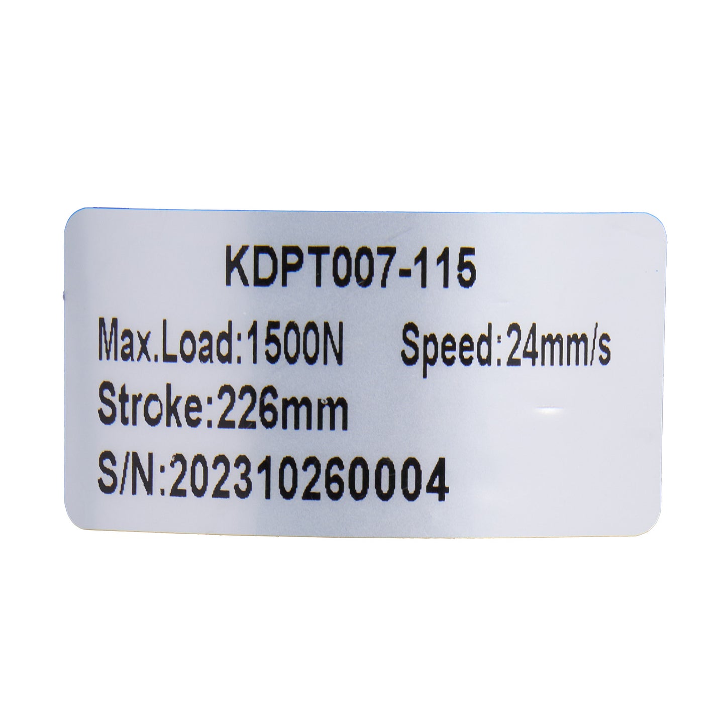 KAIDI KDPT007-115 Linear Actuator for Recliner/Lift Chair