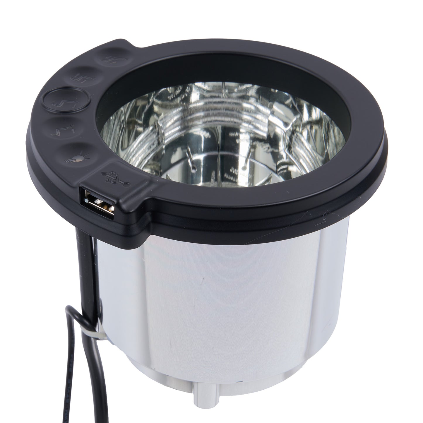 Raffel ICH R2ULBL 02 Cup Holder Controller 5 Button 2 Plug with USB