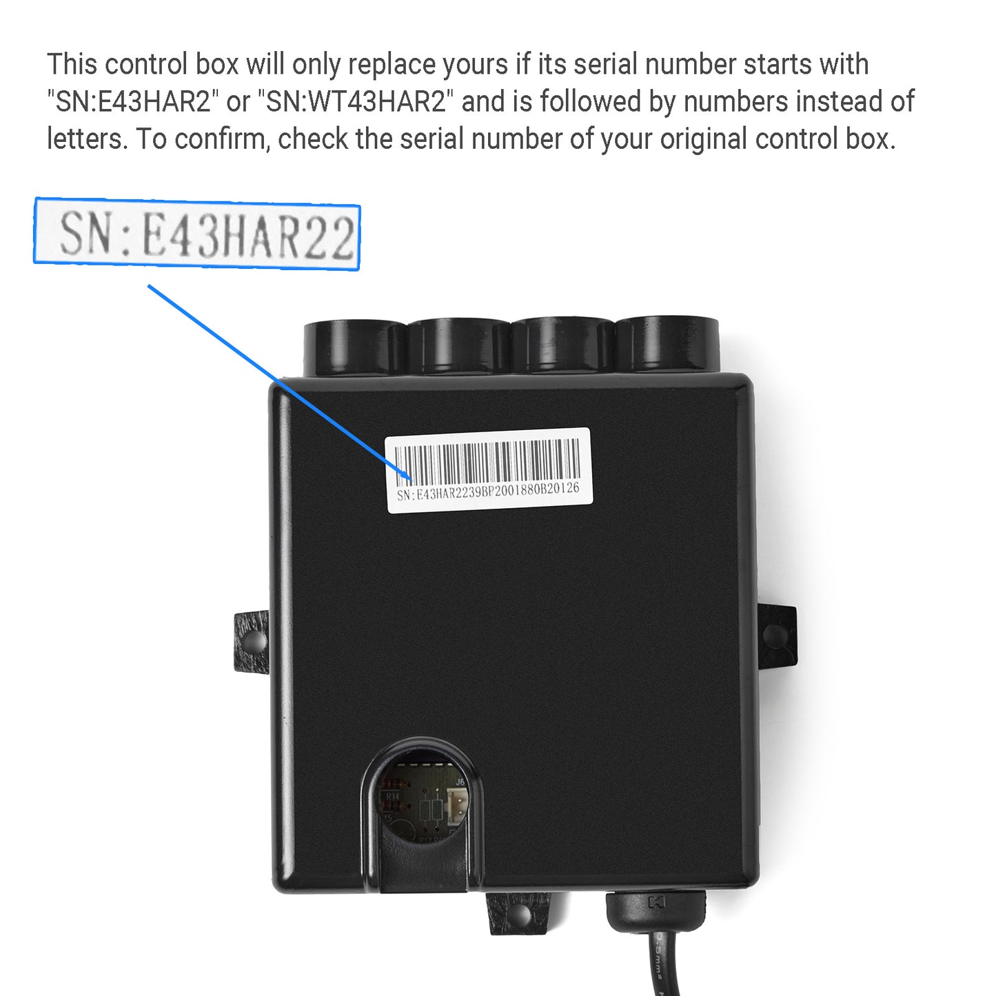 eMoMo HX43HAR2 Control Box Junction Box