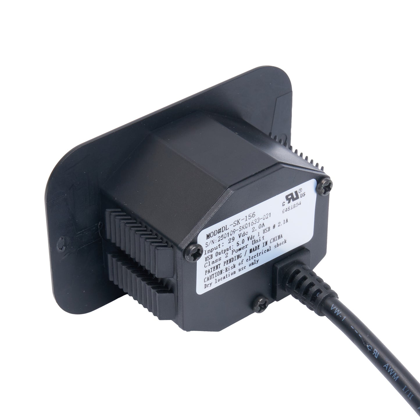 DL-SK-156 Four Button Recliner Switch with USB & Dual 5 Pin Plugs