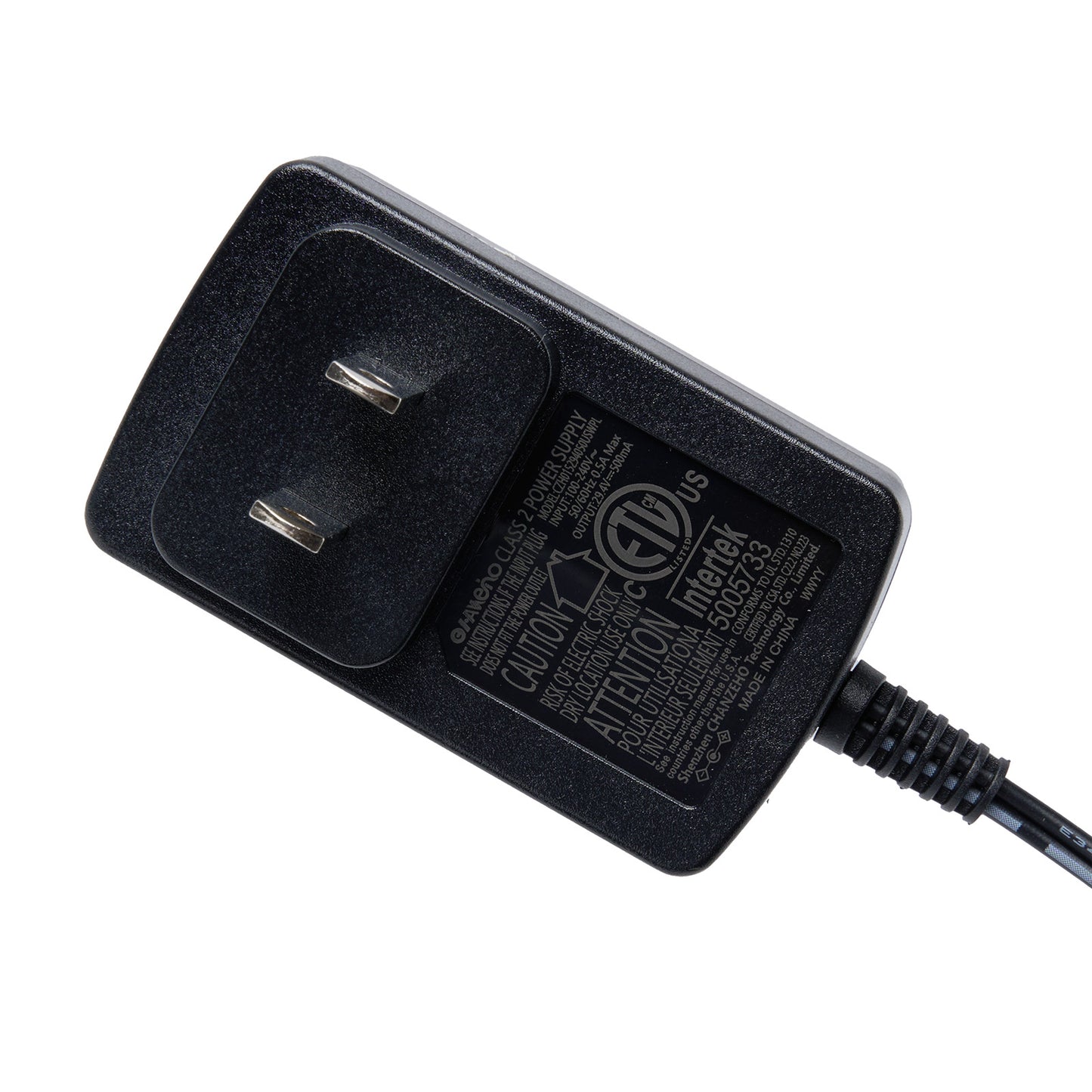 29.4V 500mA Furniture Battery Charger Male Barrel Plug with 2 pin converter