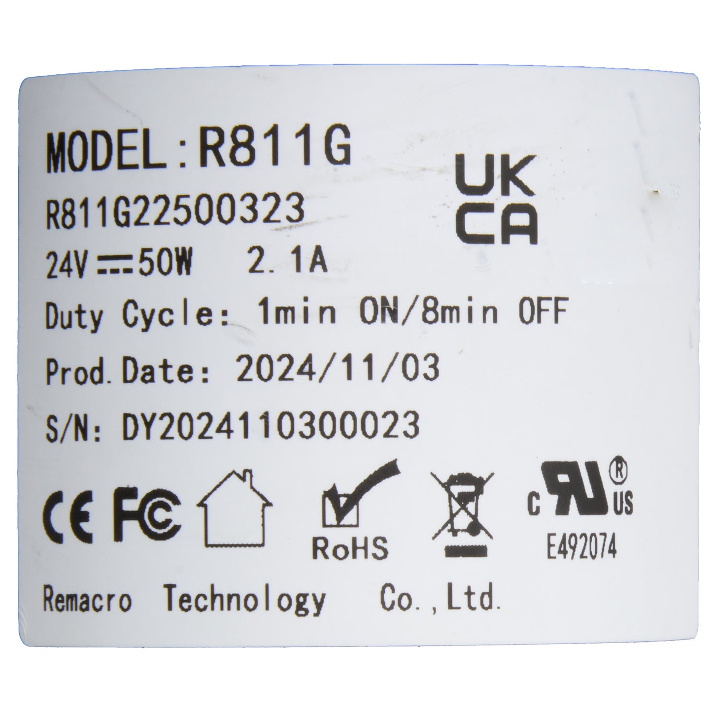 RMT R811G22500323 Linear Actuator for Recliner/Lift Chair