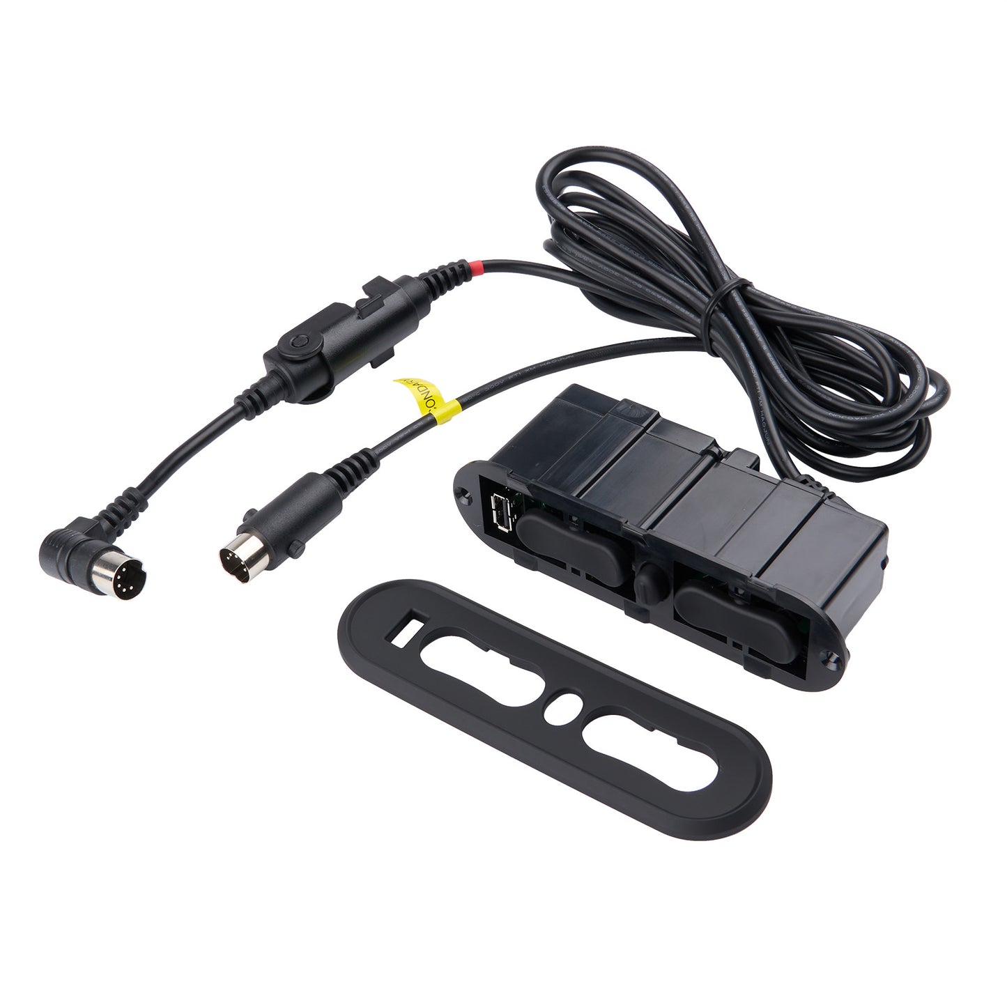 Raffel CTR UR2 49 BR VER B 5-Button Switch for Recliner with Dual 5 Pin Plugs & USB