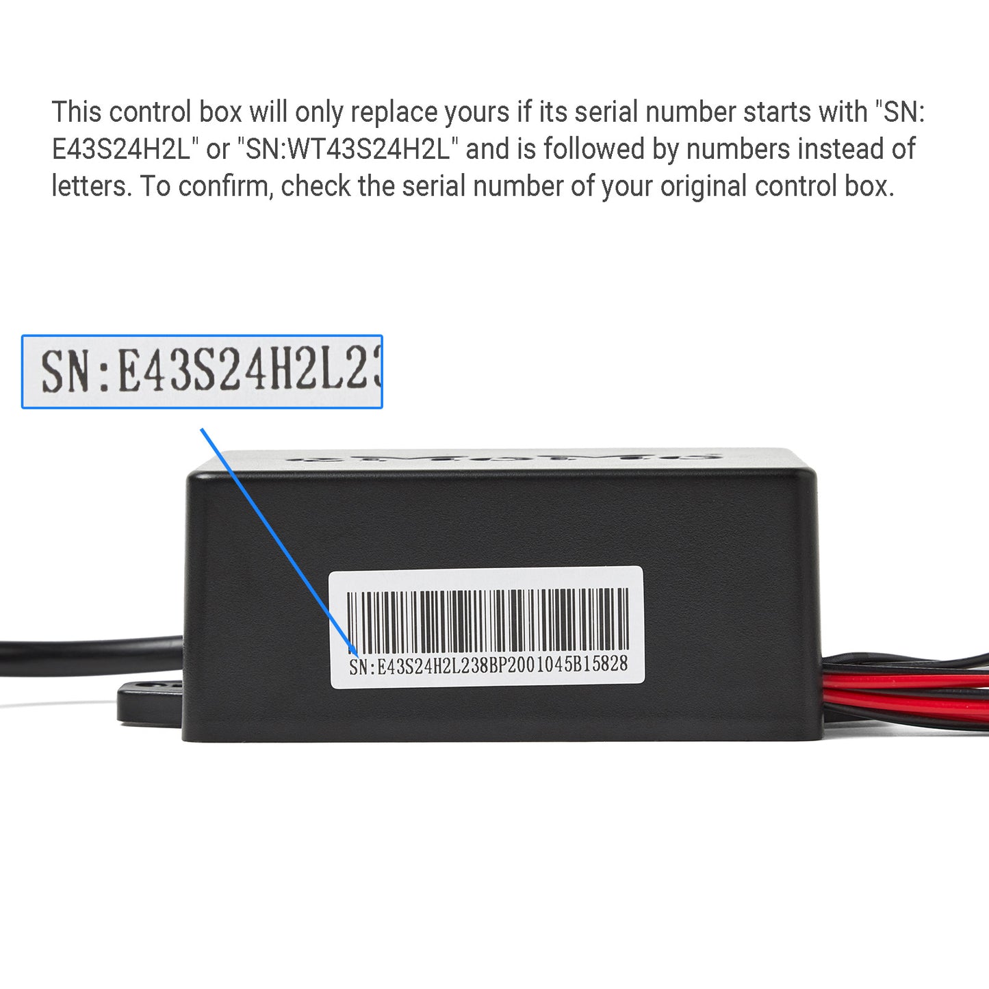 eMoMo HX43S24H2L Control Box