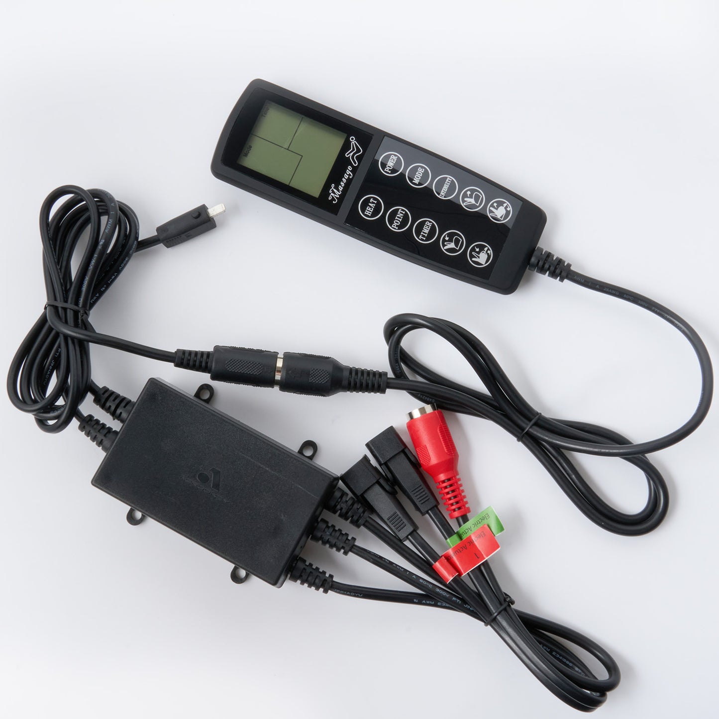 10 Button 5 Pin Remote Controller for Power Recliner with LCD Screen Touch Buttons