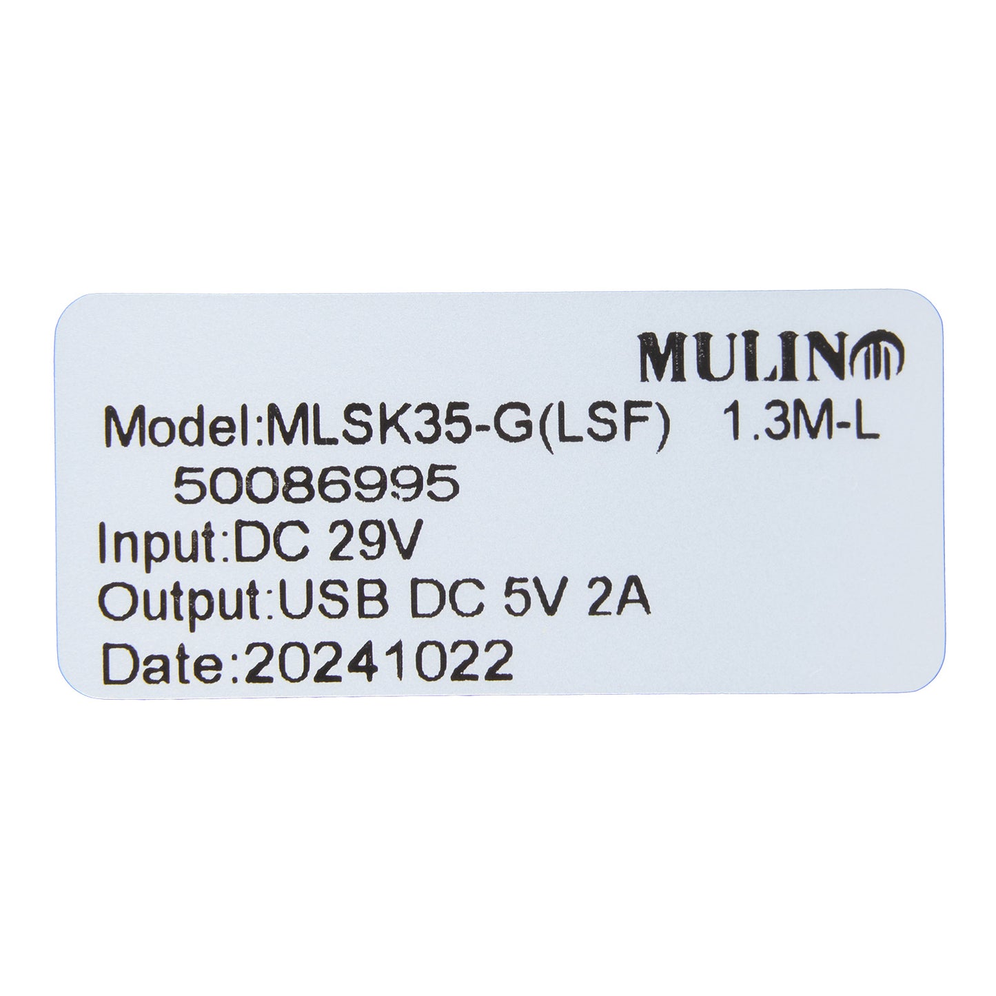 Mulin MLSK35-G(LSF) 5 Button Switch & Junction Box Kit for Power Recliner