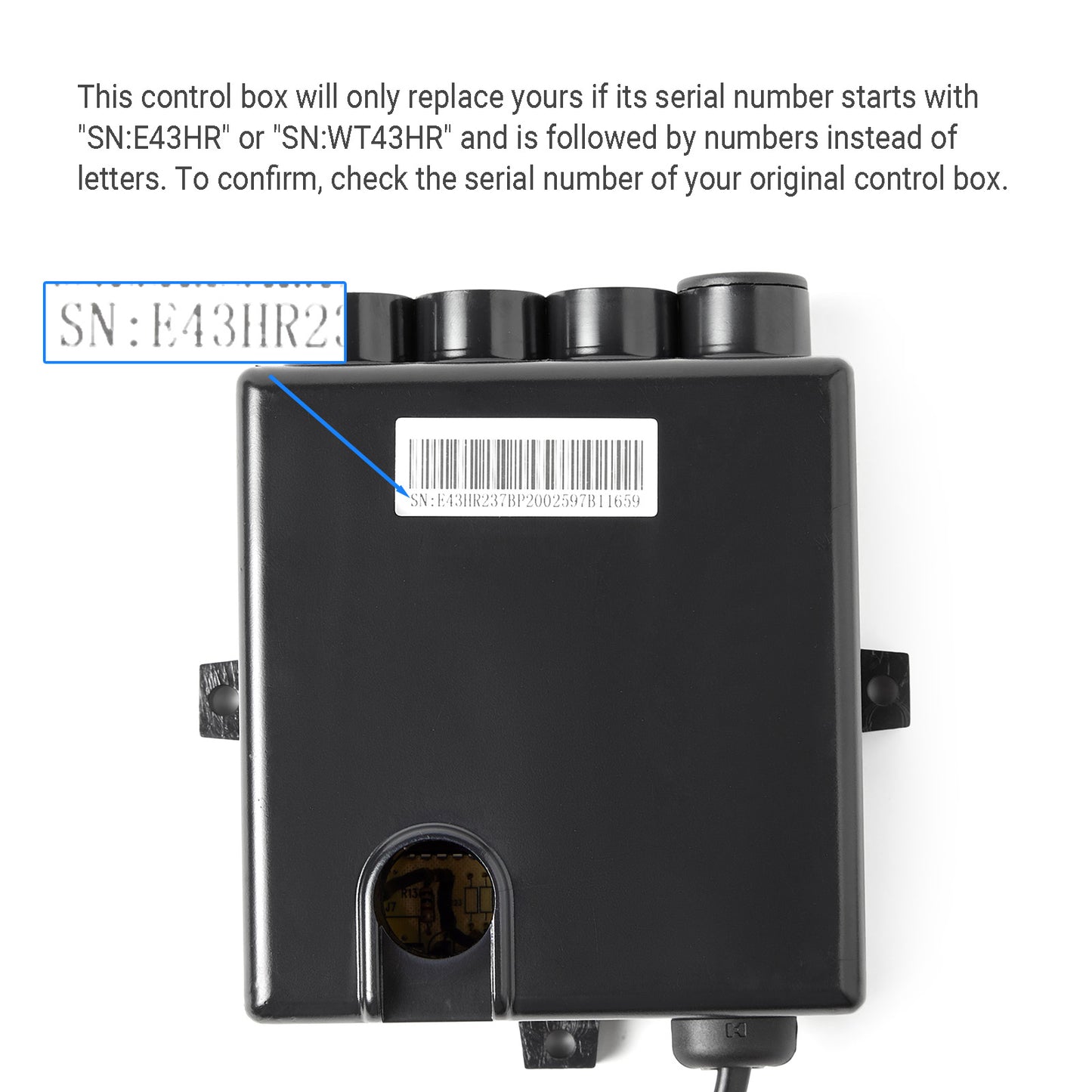 eMoMo HX43HR-2 Control Box Junction Box