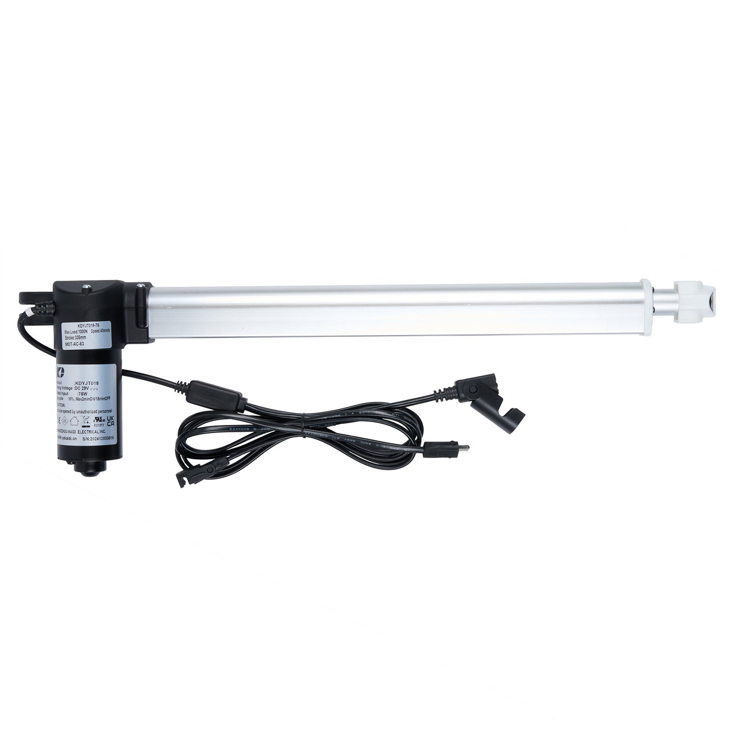 KAIDI KDYJT018-76 (MOT-AC-63) Linear Actuator for Recliner/Lift Chair