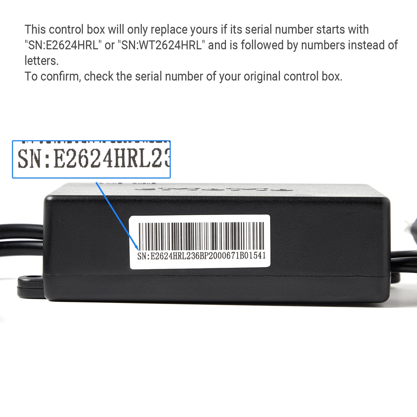 eMoMo B2624HRL-2 Control Box/Junction Box