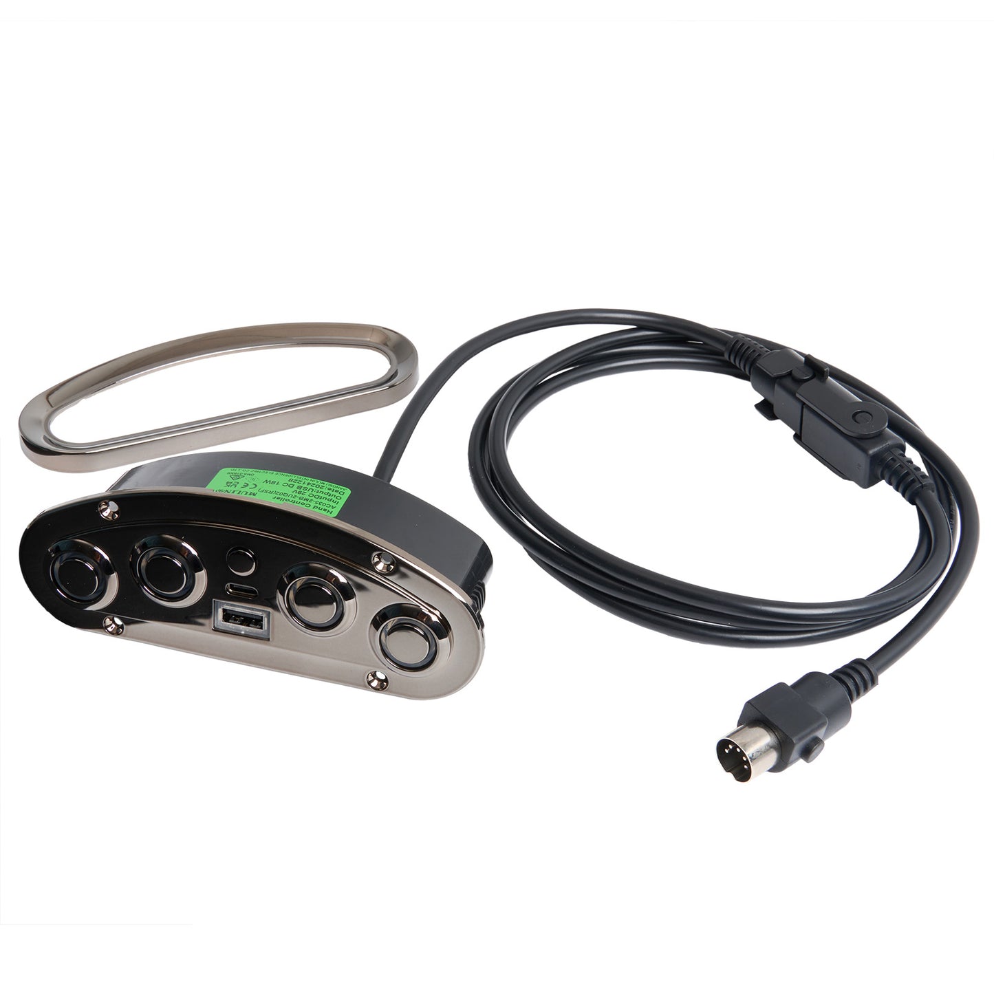 Mulin AC035-2MB-2UQ02(RSF) 5 Button 5 Pin Switch with USB for Recliner or Lift Chair
