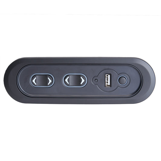 Mulin MLSK65-B1  Five Button 5-Pin Switch with USB for Recliner or Lift Chair