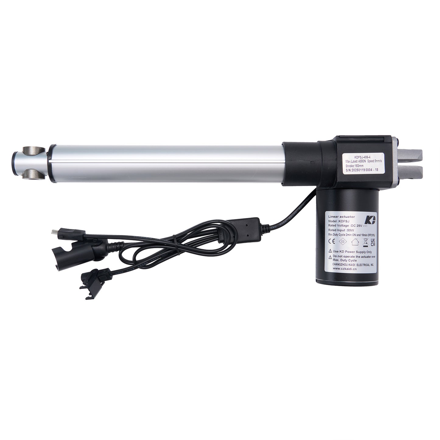 KAIDI KDFSJ-406-4 Linear Actuator for Recliner/Lift Chair