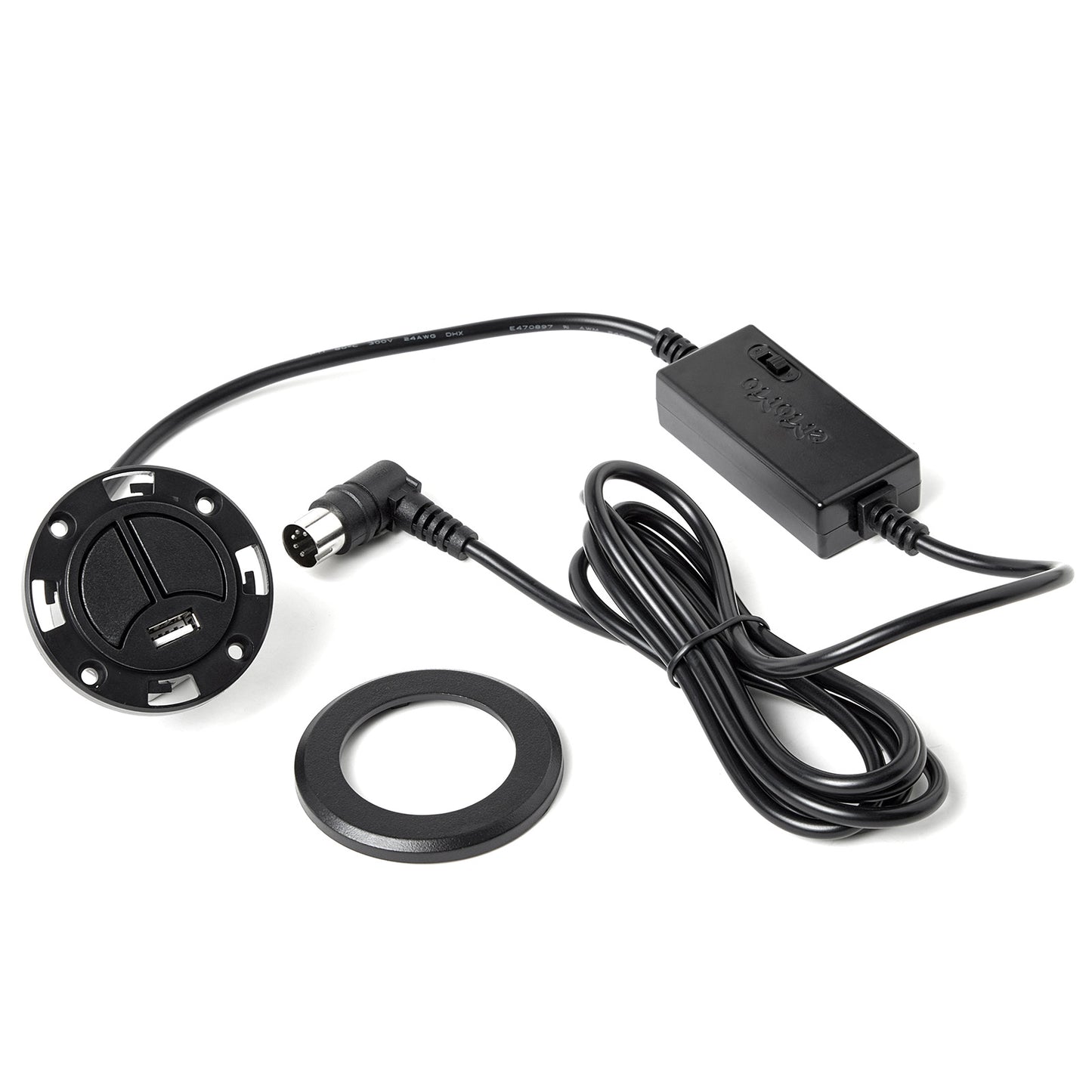 eMoMo RemoP10LRA 2 Button Fixed Switch with USB Charging Port