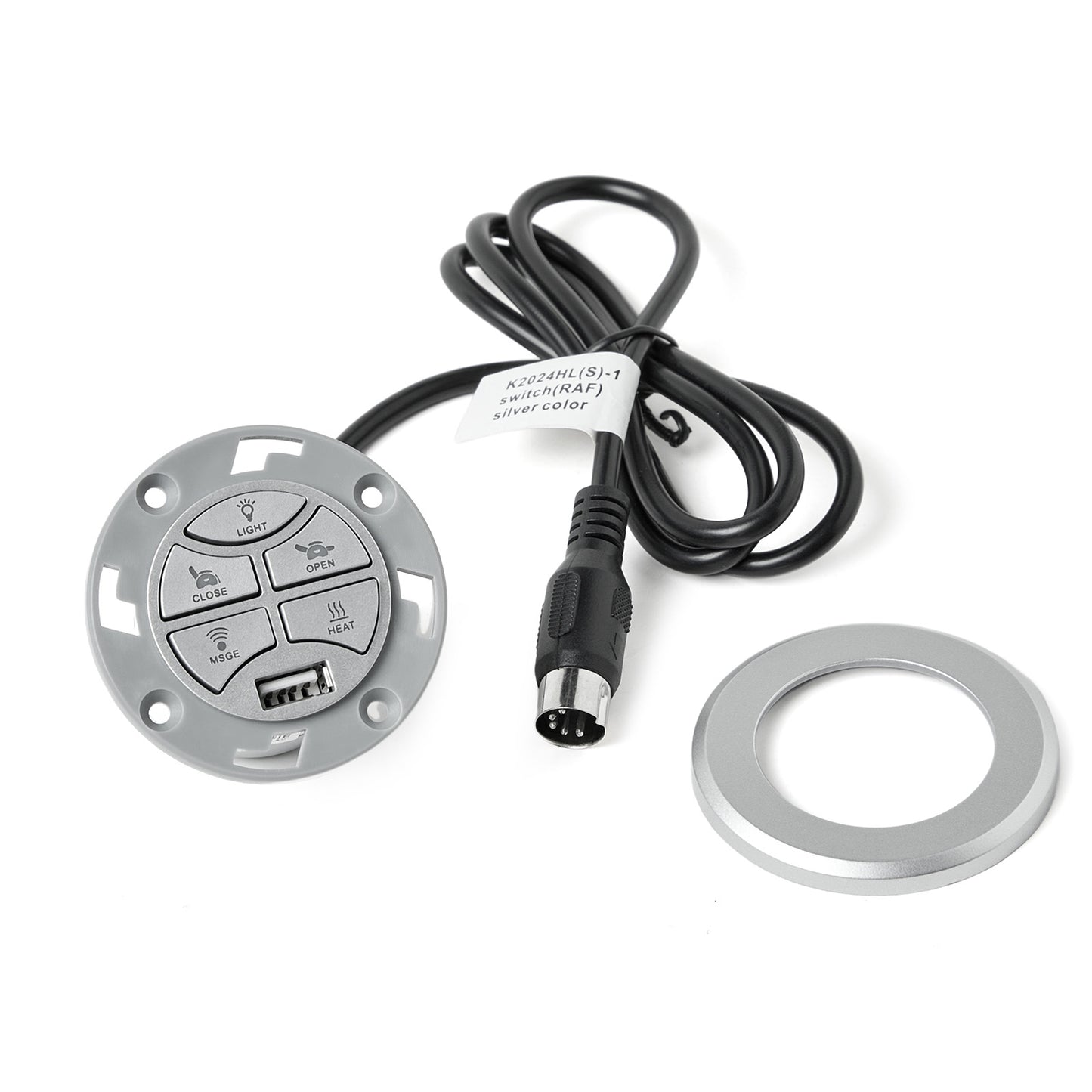 K2024HL(S)-1 Control Switch 5 Buttons with USB