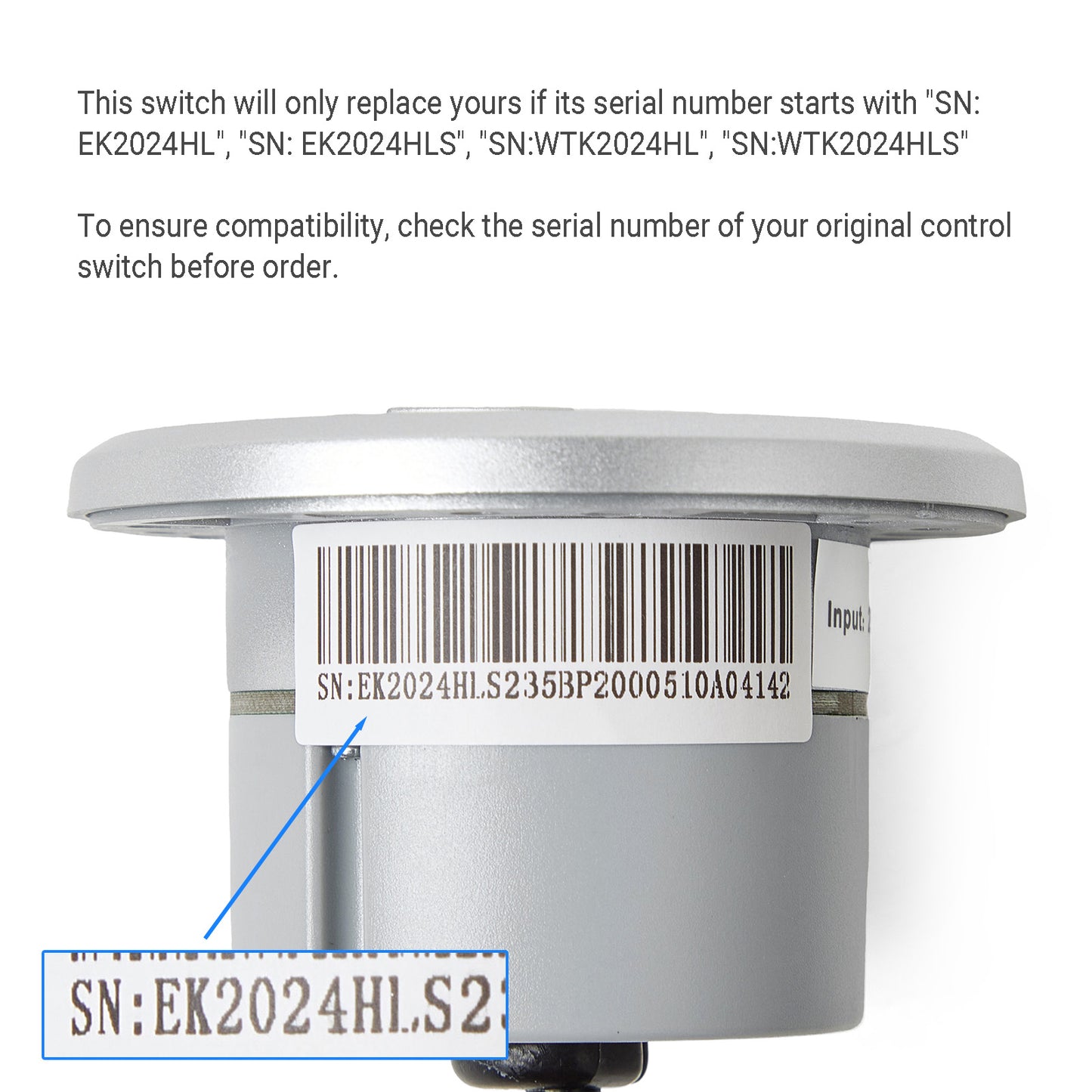 K2024HL(S)-1 Control Switch 5 Buttons with USB