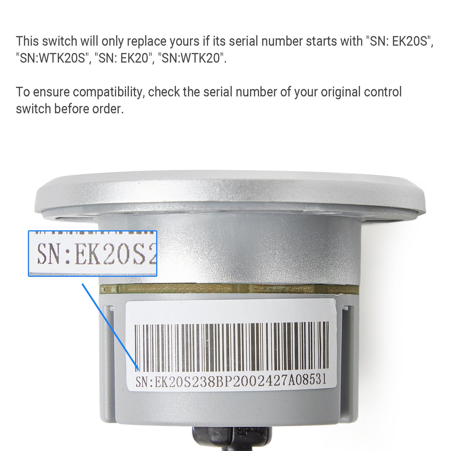 eMoMo K20S Control Switch 5 Buttons with USB