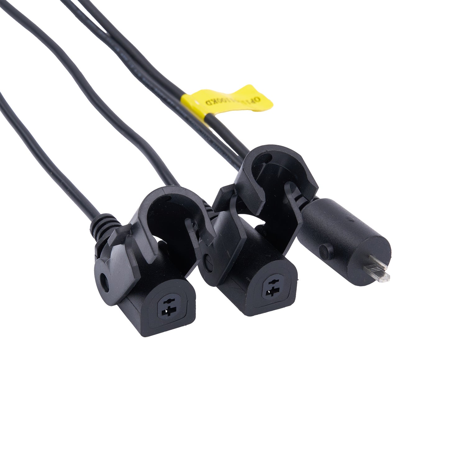 OP11001100KD Splitter Y Cable for Power Recliner: Round Male 2-pin to Dual D-Shape Female 2-pin