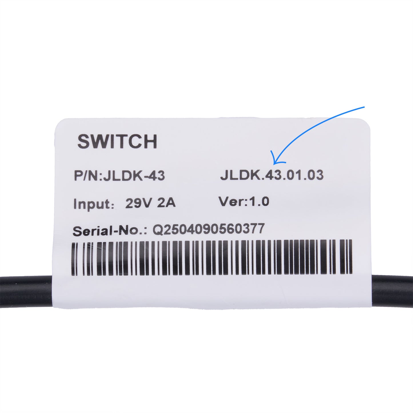 JLDK.43.01.03 LED Light ON/OFF Switch for Motion Furniture