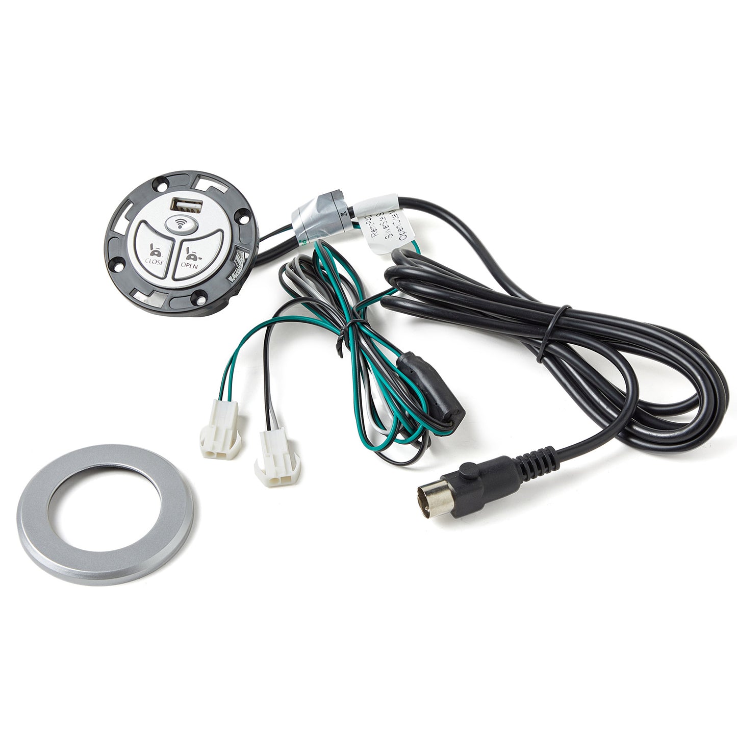 eMoMo RemoP4024RS-1 Silver Side Switch with Open/Close/Massage/USB