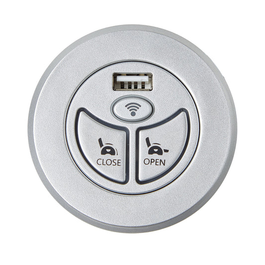 eMoMo RemoP4024RS-1 Silver Side Switch with Open/Close/Massage/USB