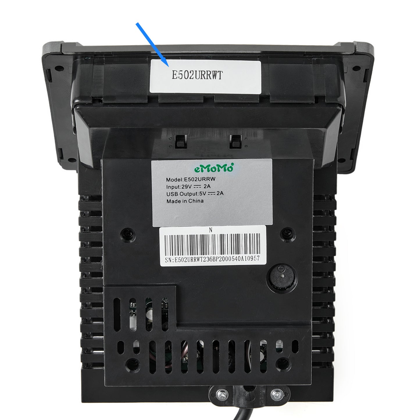 eMoMo E502URRWT 4 Button Control Switch with USB and Wireless Charging Docker