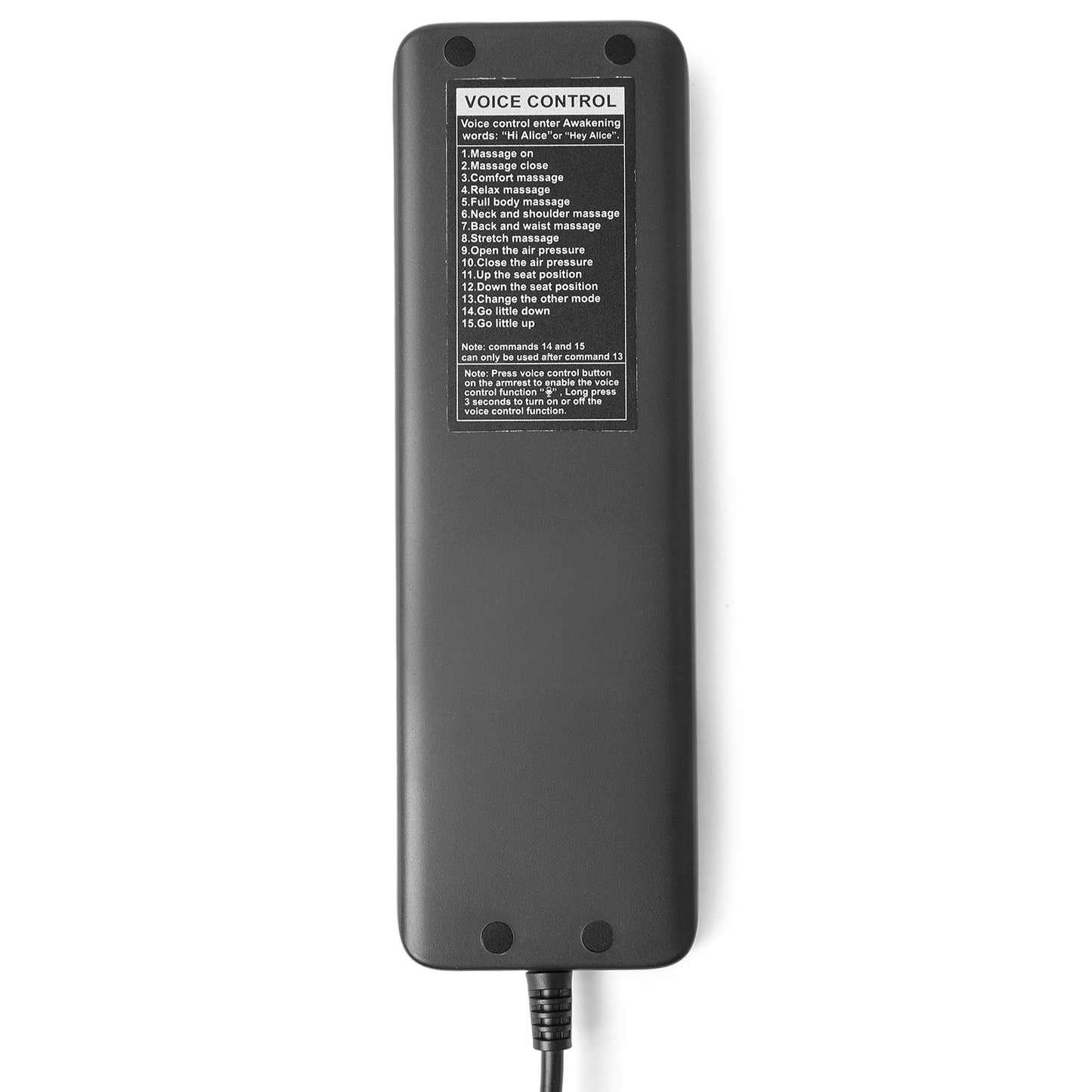 Remote Controller for iRest SL-A306-9 Massage Chair
