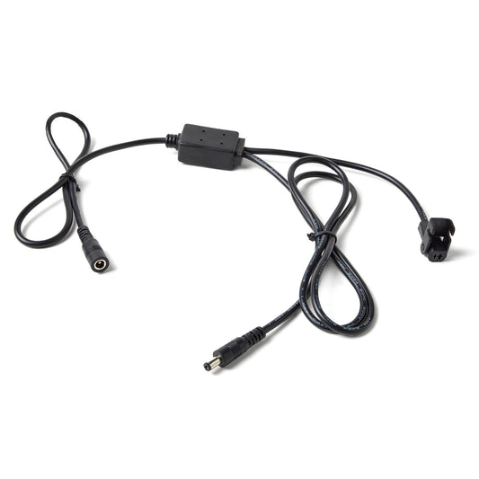 Female Barrel Plug to Male Barrel Plug + Female 2 pin Plug Y Splitter Cable for Power Furniture