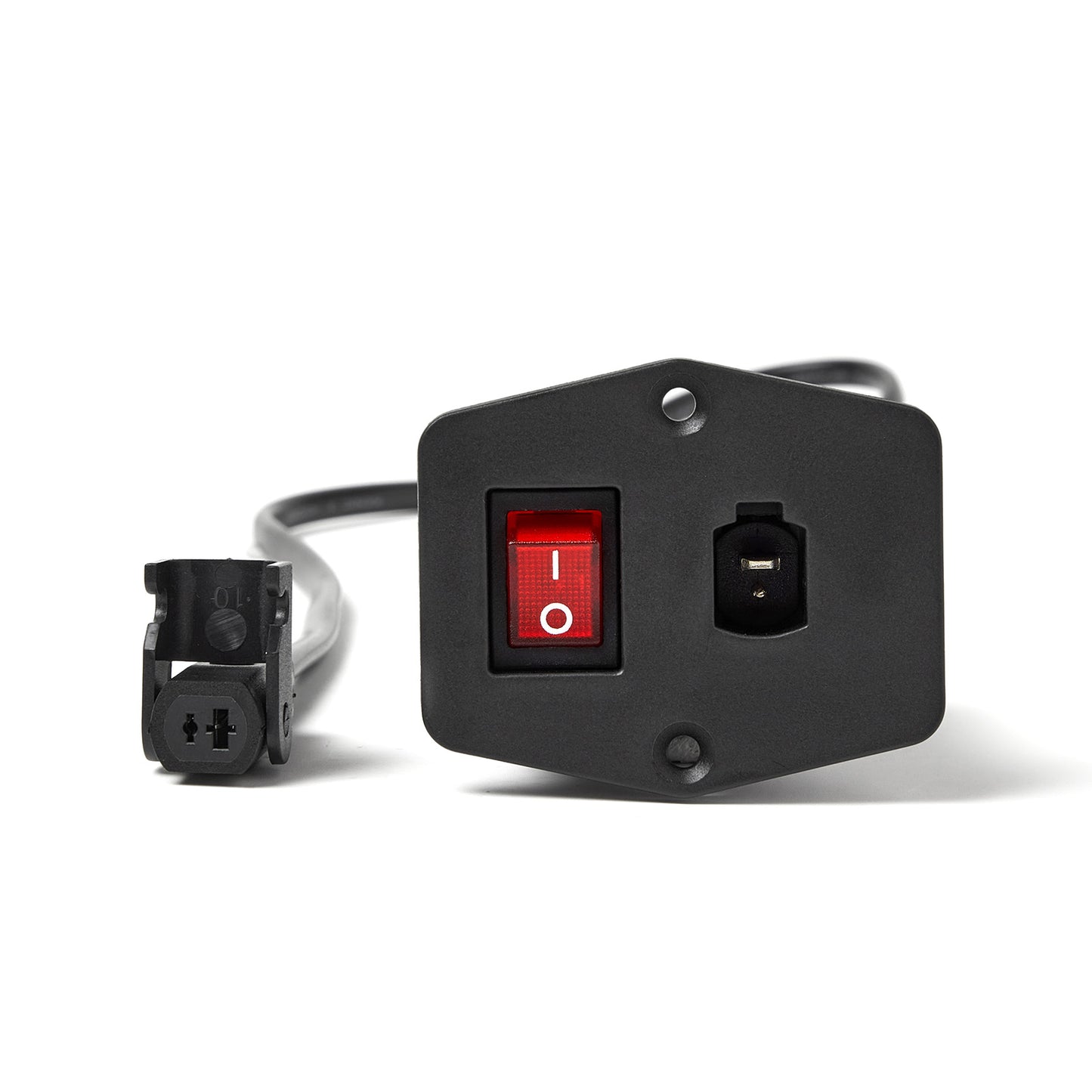 Fixed DC Power Socket with Switch for Power Recliners and Motion Furniture