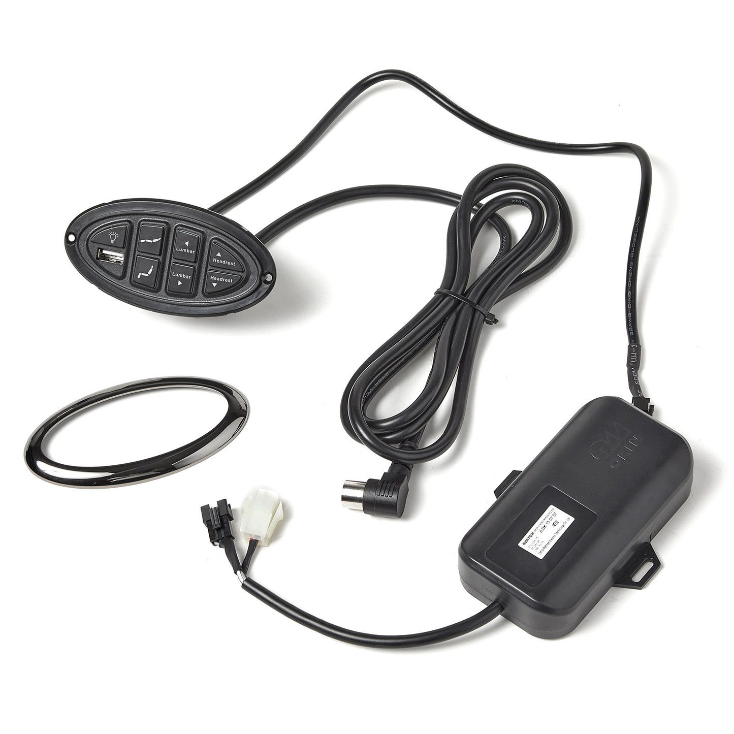 OKIN JLDK.15.07.07 Seven Button Switch for Recliner Lift Chair with USB & Junction Box