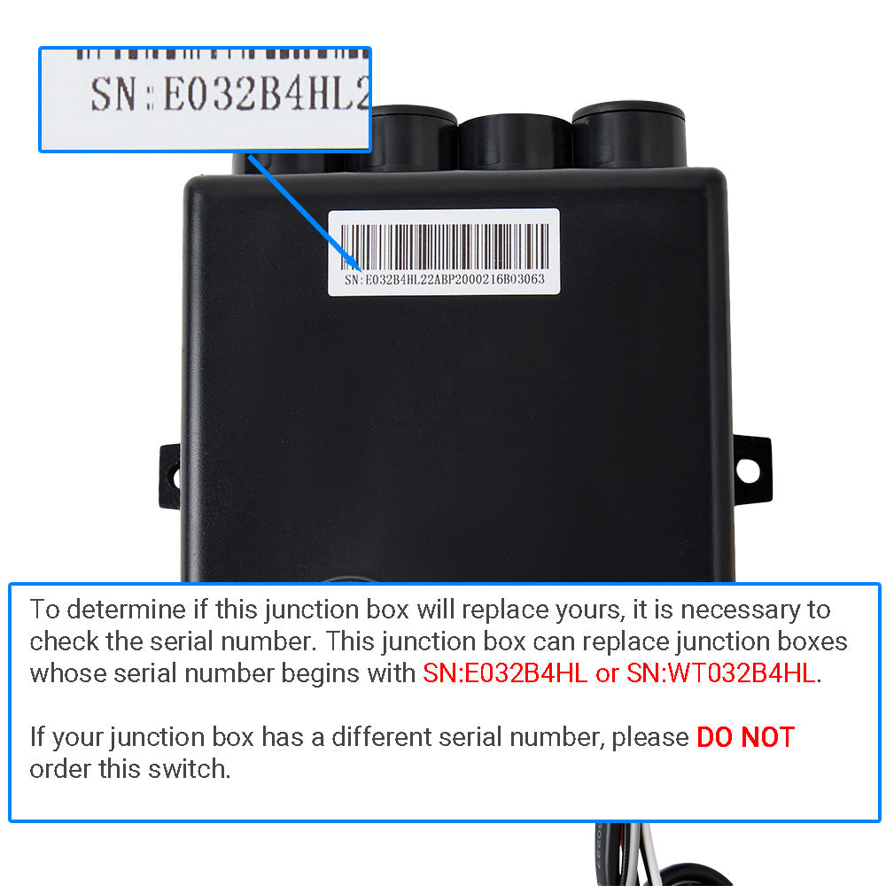eMoMo NHX032B4HL Junction Box/Control Box for Recliner/Lift Chair