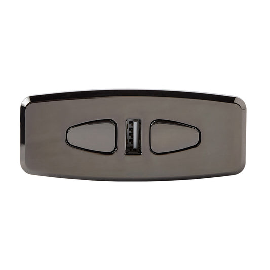 KDH105-005 2 Button Switch for Power Recliner or Lift Chair with USB Port and 5 Pin Plugs