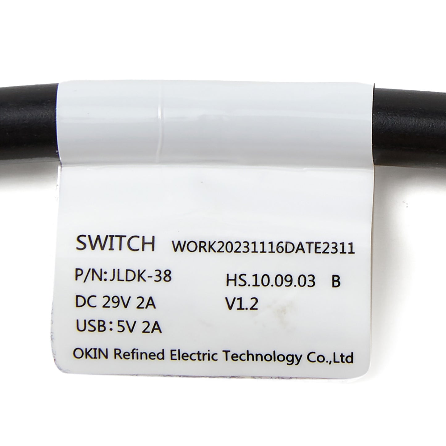 OKIN HS.10.09.03 B 9 Button 5-pin Handset Controller for Massage Heat & Recline