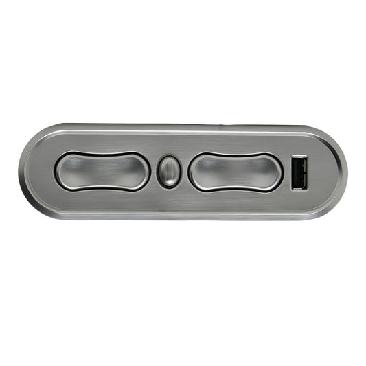 Raffel CTR UR2 49 BA VER A Five Button Switch for Recliner Lift Chair with Dual 5 Pin Plugs & USB