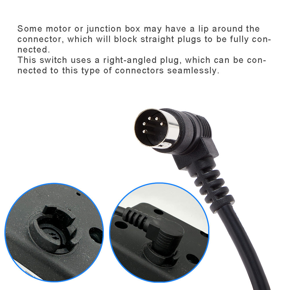 Limoss 501661 HC220+1 2 Button Switch for Recliner or Lift Chair