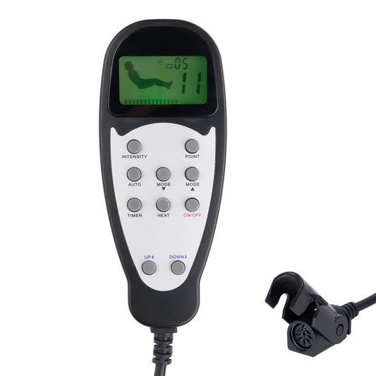 eMoMo NHX034KC8HL 10 Button 8 Pin Remote Controller/Control Box for Power Recliner W/ LCD Screen