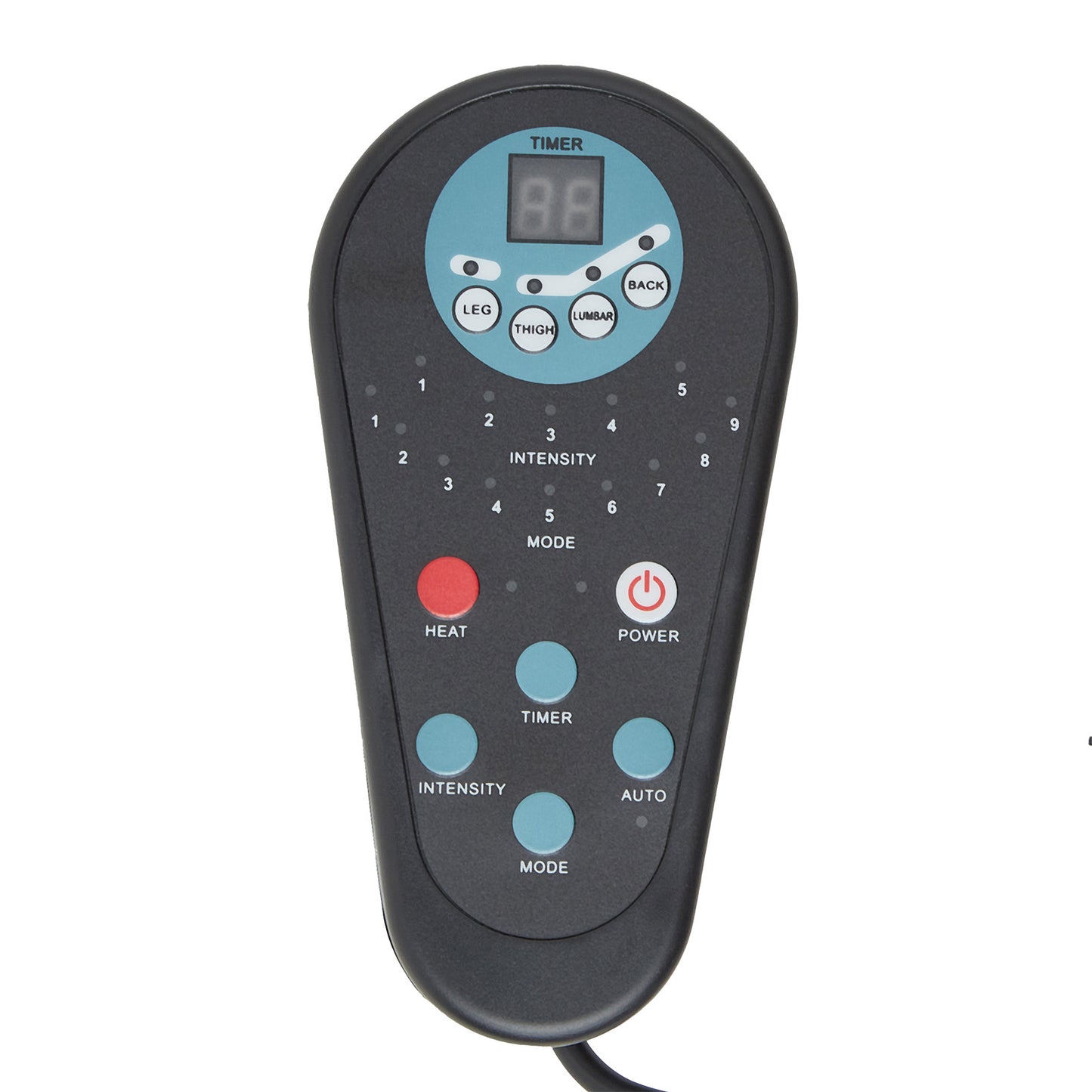 YKW_MD111N Heat & Vibration Hand Controller for Recliner 6 Button 8 Pin 520H17D1A1 Compatible