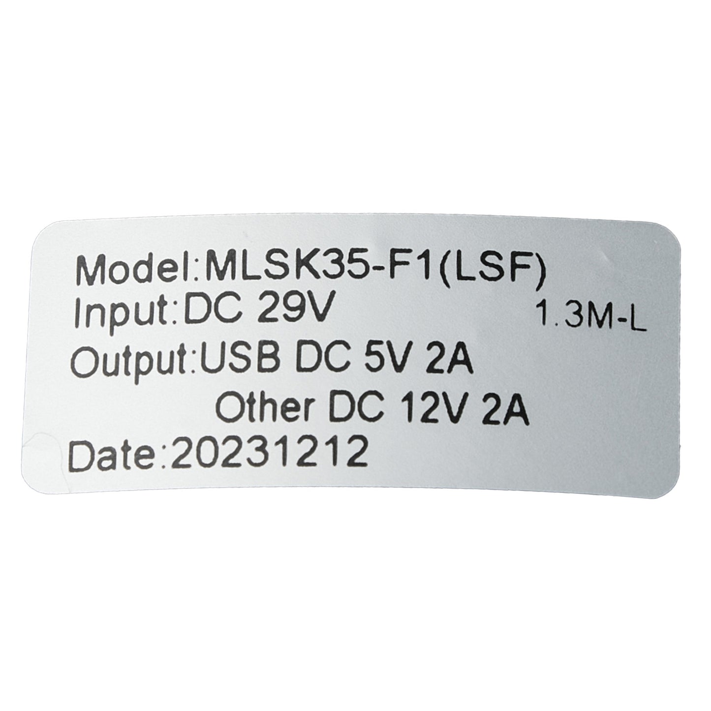 MLSK35-F1(LSF) Five Button Switch with USB & Dual 5 Pin Plugs for Recliner or Lift Chair