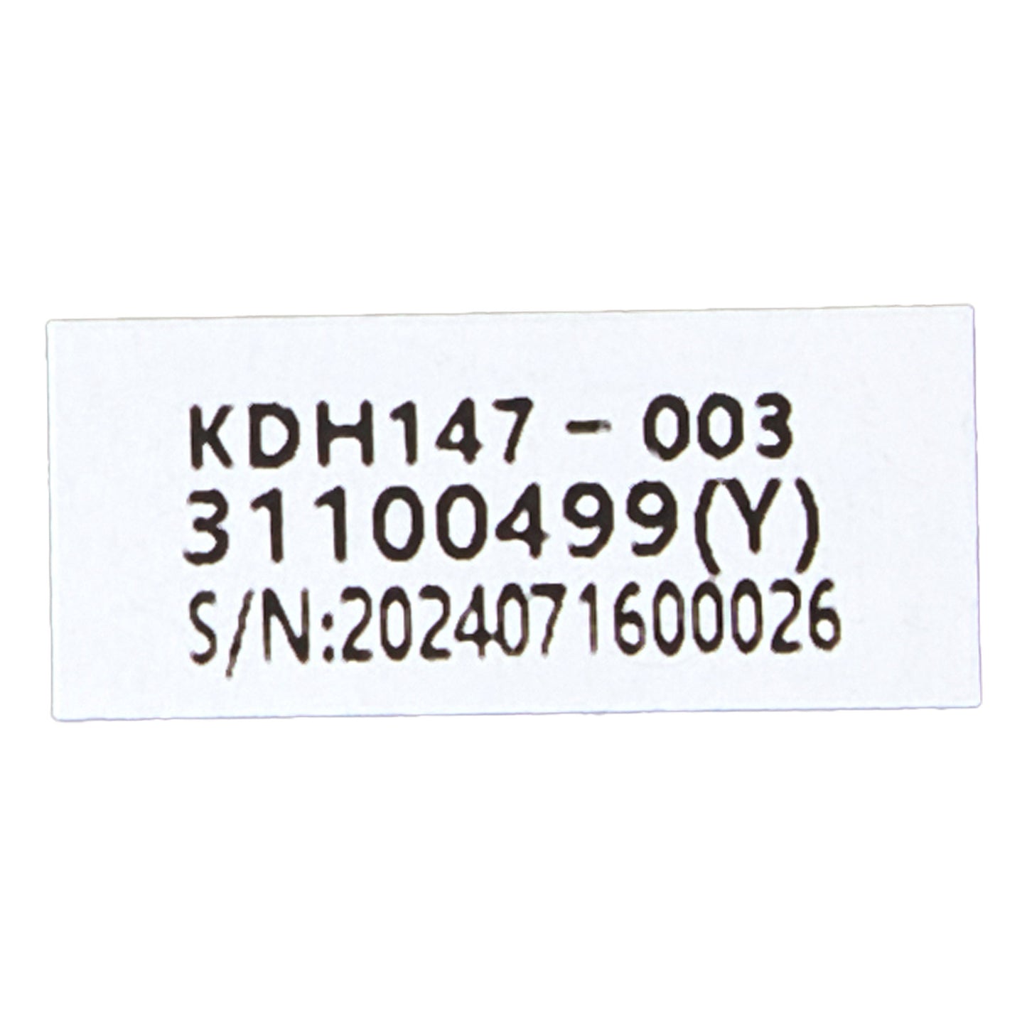 KDH147-003 Four Button Switch for Middle Seat of Sofa Sectional