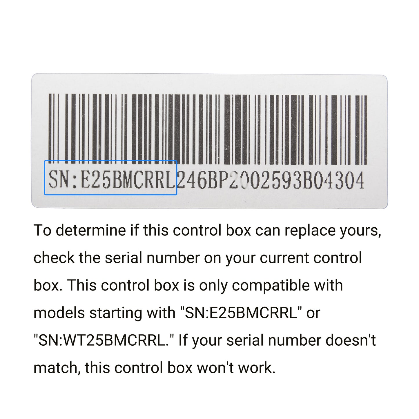 eMoMo HX25BMCRRL-2 Junction Box Control Box