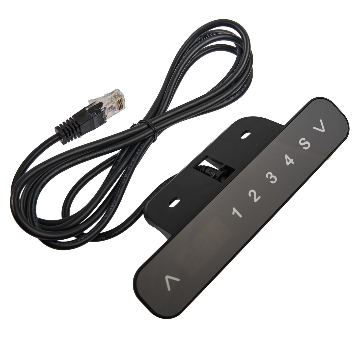 KDBH05-302 Switch for Lifting Desk with 7 Buttons, 10-Pin Crystal Plug & Display KDH170 Compatible