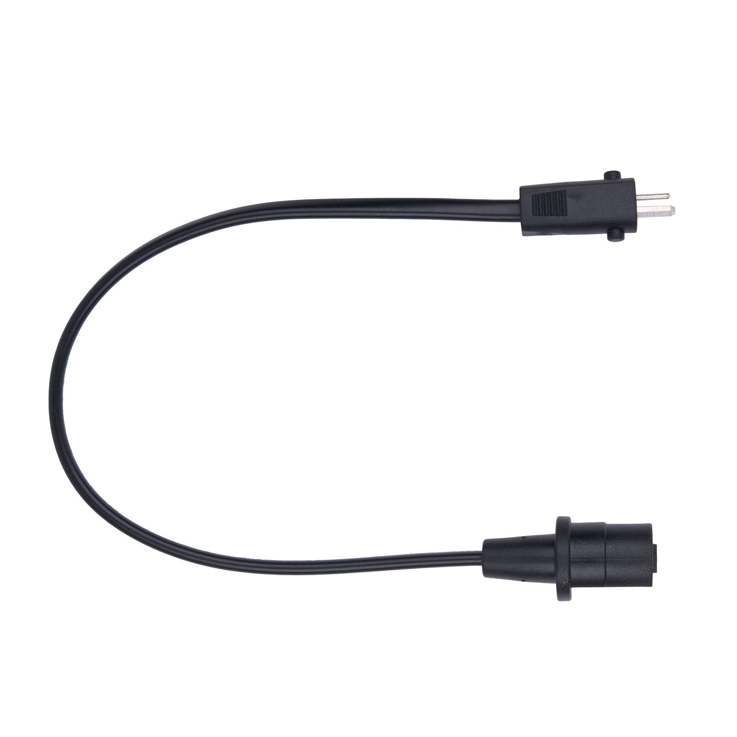 2-Pin Male to Cut-off Circle Shape 2-Pin Female Conversion Cable - 30cm/11.8inch for OP1400KS and OP1000KS
