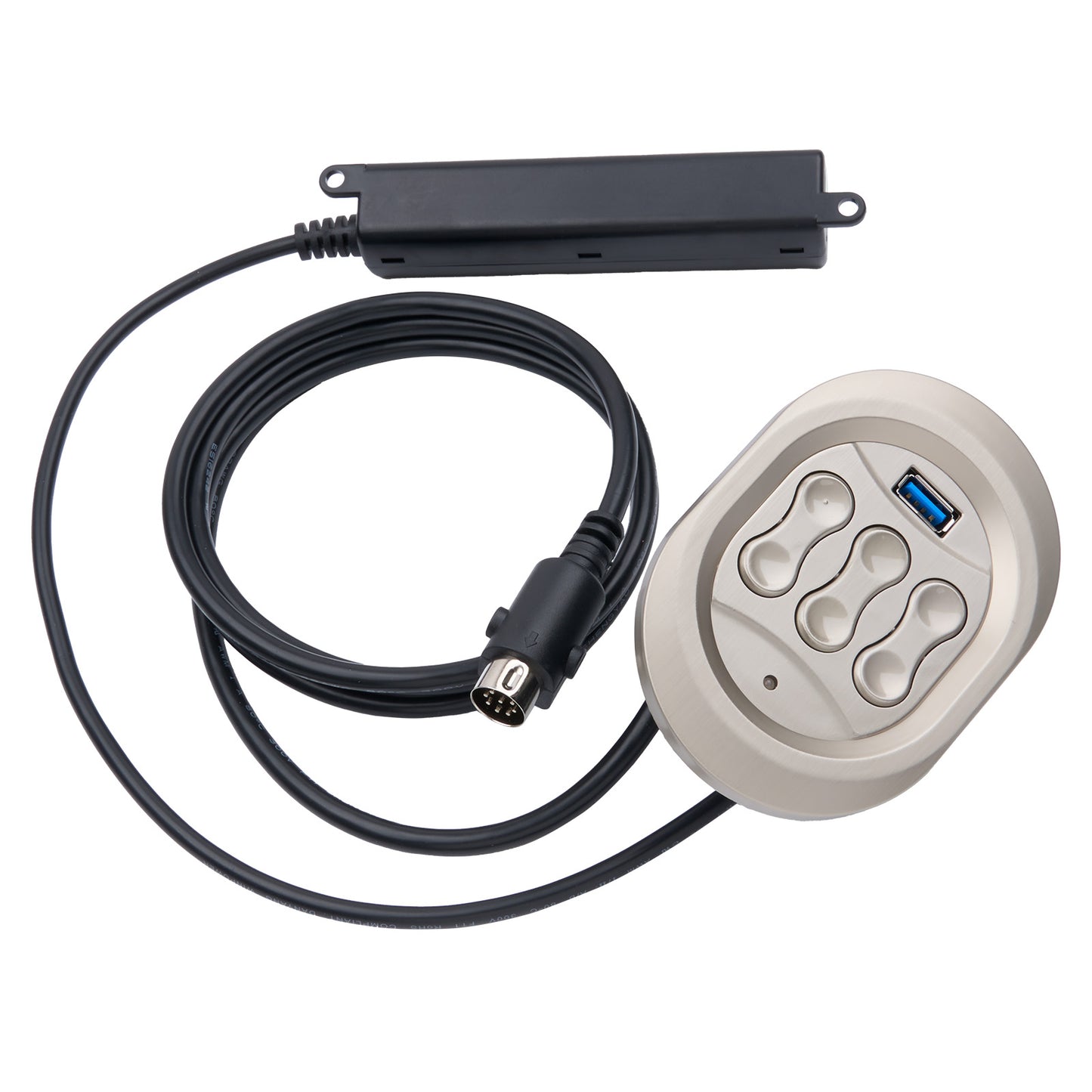 KDH166A-004 6-Button 8-Pin Switch for Power Recliner or Lift Chair with USB