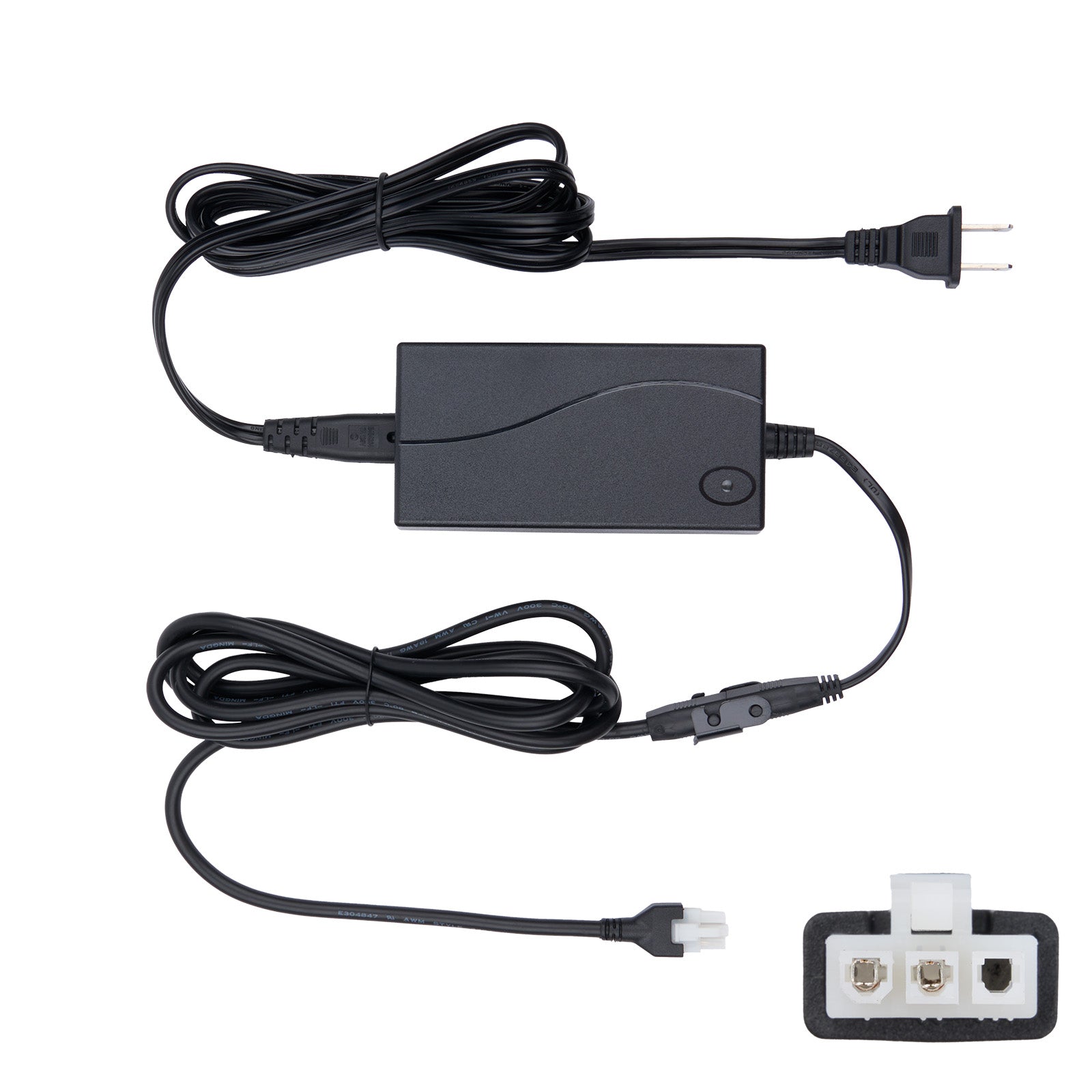 Angie＆アップグレードケーブル 3-Pin Power Adapter for Standing Desk, 29V 2A, Compatible with