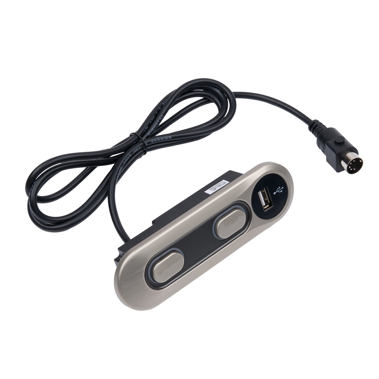 KDH127F-003 2 Button 5 Pin Switch for Power Recliner or Lift Chair with USB Charging Port