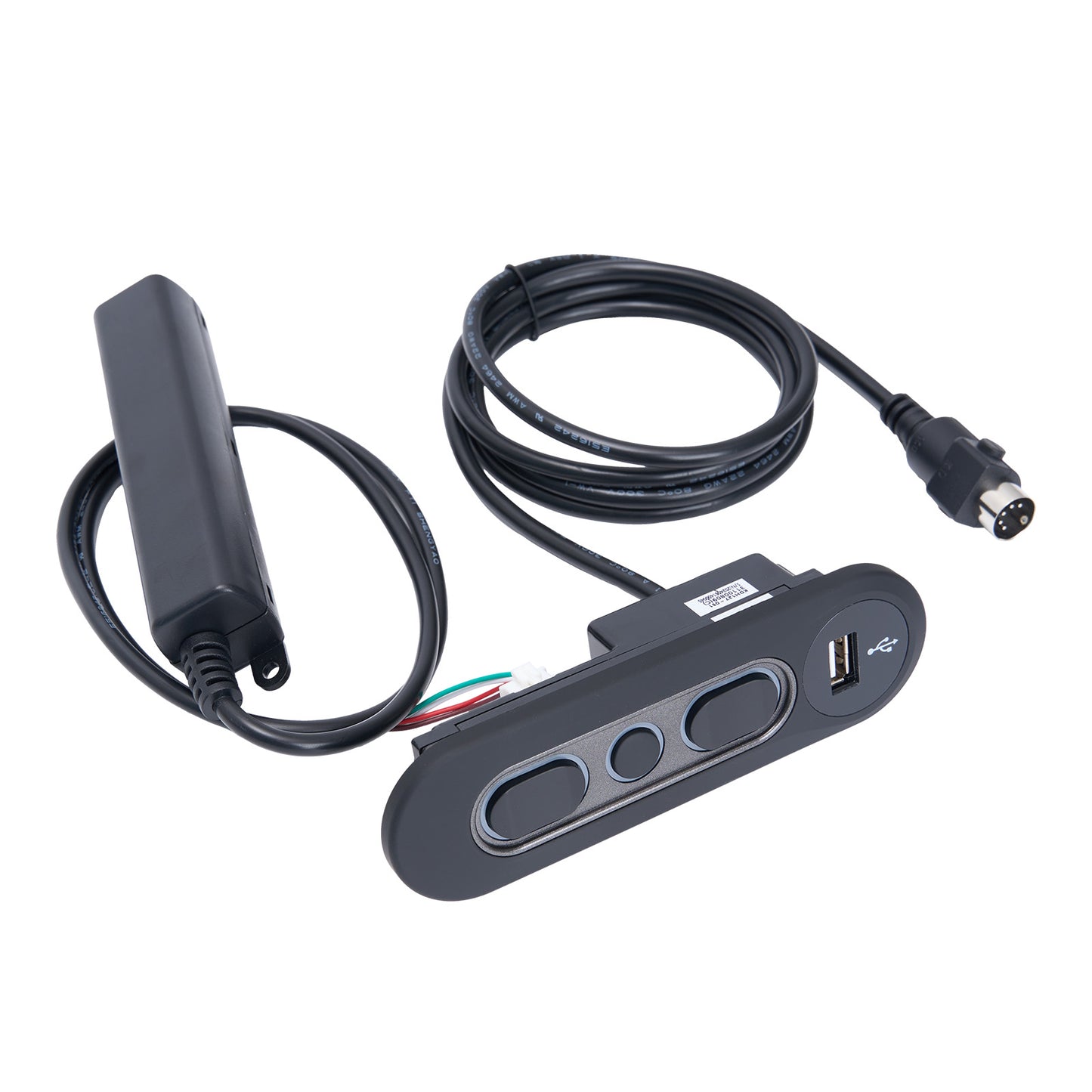 KDH127-031 5 Button Switch for Power Recliner or Lift Chair with USB Port 5 pin plug