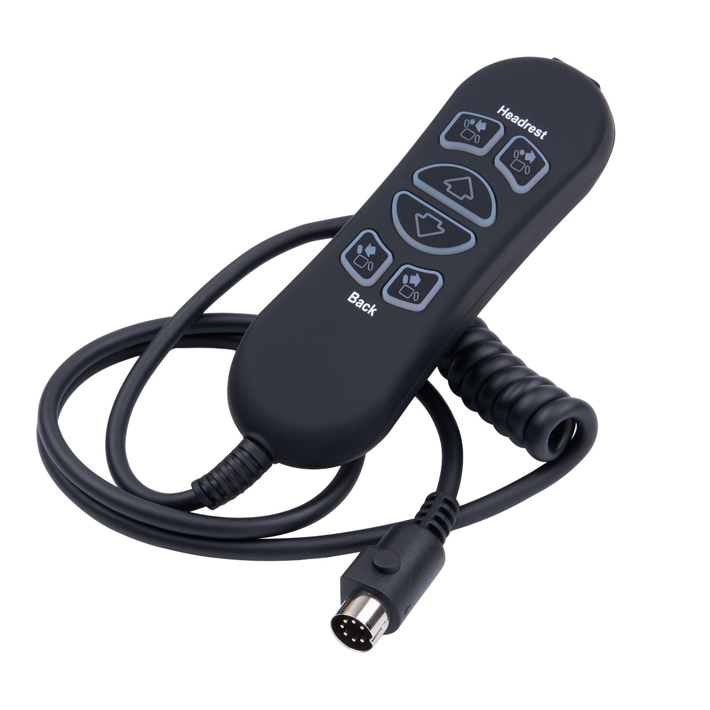 Replaces HSW306 6 Button 7 Pin Control Wand for Power Recliner Remote Controller with Backlit & USB